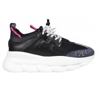 Женские кроссовки Versace Chain Reaction Blue Nights (W)