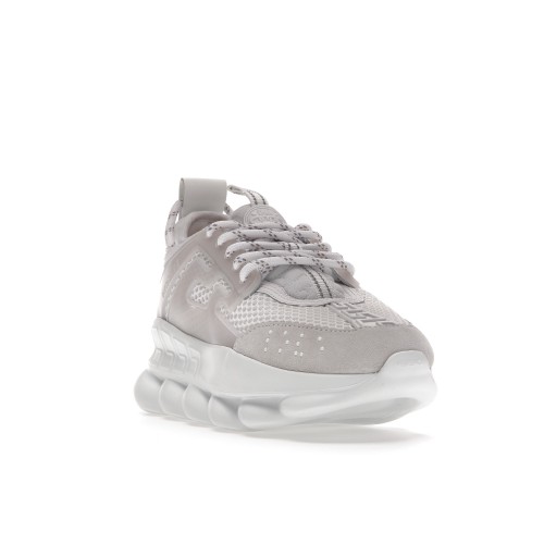 Кроссы Versace Chain Reaction White (W) - женская сетка размеров