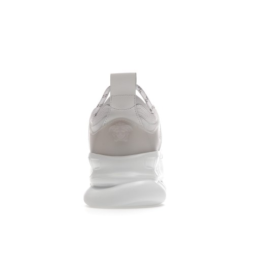 Кроссы Versace Chain Reaction White (W) - женская сетка размеров