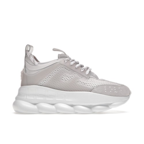 Кроссы Versace Chain Reaction White (W) - женская сетка размеров