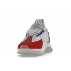 Женские кроссовки Versace Cross Chainer White Red Black (W)