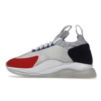 Женские кроссовки Versace Cross Chainer White Red Black (W)