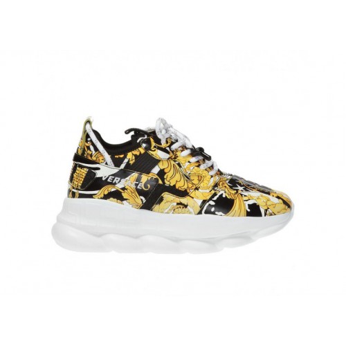 Кроссы Versace Chain Reaction Baroque (W) - женская сетка размеров