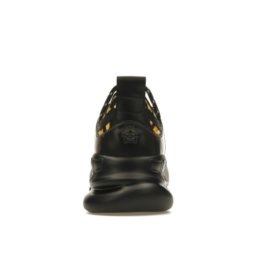 Кроссы Versace Chain Reaction Central Greek Key Print Black - мужская сетка размеров