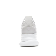 Versace Chain Reaction White Mesh Rubber Suede