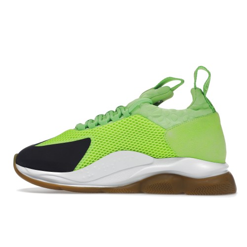 Кроссы Versace Cross Chainer Fluo Green - мужская сетка размеров