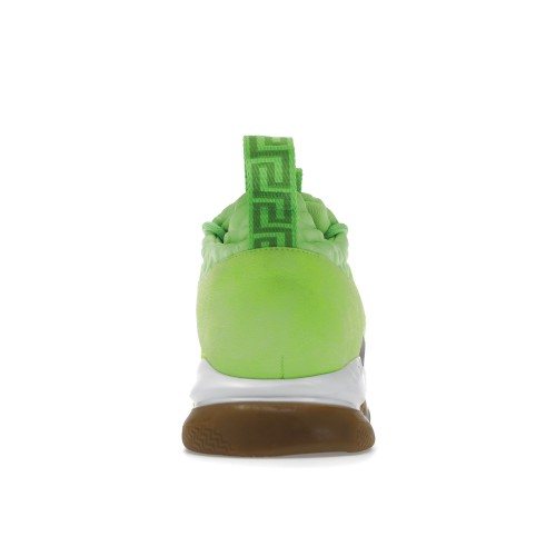 Кроссы Versace Cross Chainer Fluo Green - мужская сетка размеров