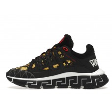 Кроссовки Versace Trigreca Barocco Print Black