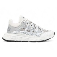Versace Trigreca Low-Top White Grey