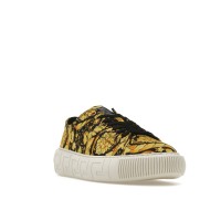 Кроссовки Versace Greca Barocco Print Low Top Yellow Black White