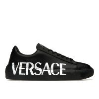 Versace Medusa Greca Low Black Black White