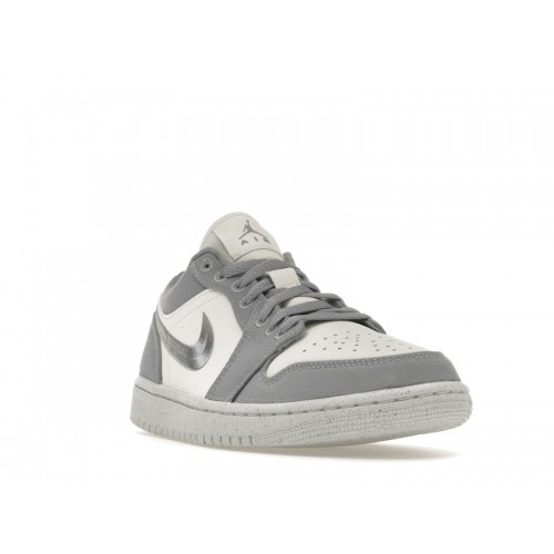 Кроссы Jordan 1 Low SE Light Steel Grey (W) - женская сетка размеров