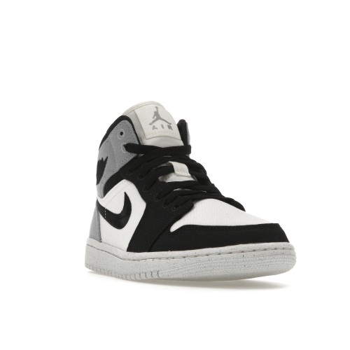 Кроссы Jordan 1 Mid SE Light Steel Grey (W) - женская сетка размеров