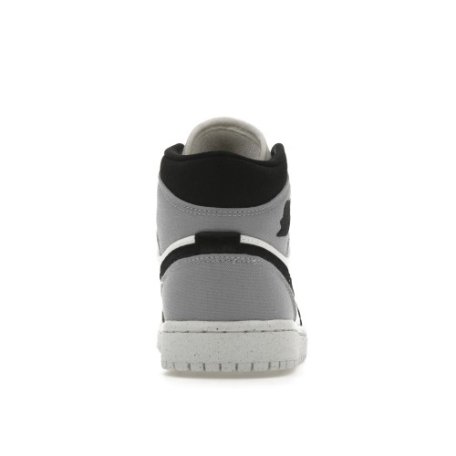 Кроссы Jordan 1 Mid SE Light Steel Grey (W) - женская сетка размеров