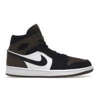 Женские кроссовки Jordan 1 Mid Olive Toe (W)