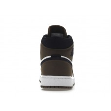 Женские Jordan 1 Mid Olive Toe (W)