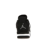 Подростковые Jordan 4 Retro Black Canvas (GS)