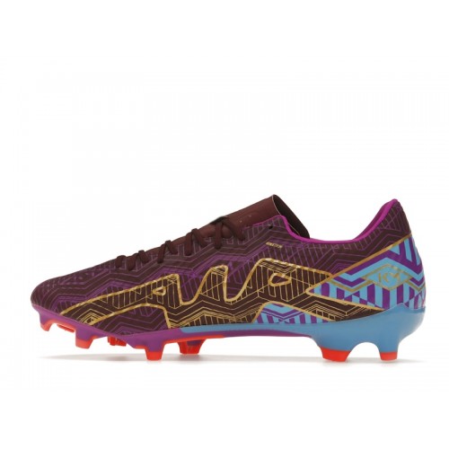 Nike Zoom Mercurial Vapor 15 Academy KM MG Kylian Mbappe Dark Beetroot - мужская сетка размеров