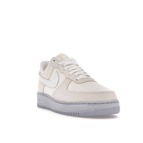 Кроссы Nike Air Force 1 Low 07 LV8 EMB Summit White Blue Whisper - мужская сетка размеров