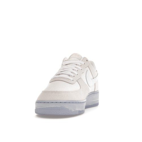 Кроссы Nike Air Force 1 Low 07 LV8 EMB Summit White Blue Whisper - мужская сетка размеров