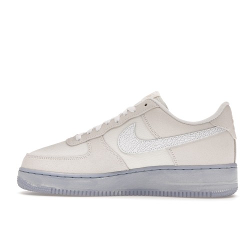 Кроссы Nike Air Force 1 Low 07 LV8 EMB Summit White Blue Whisper - мужская сетка размеров