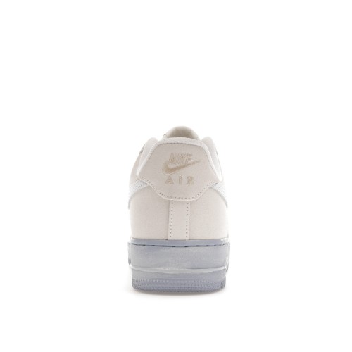 Кроссы Nike Air Force 1 Low 07 LV8 EMB Summit White Blue Whisper - мужская сетка размеров