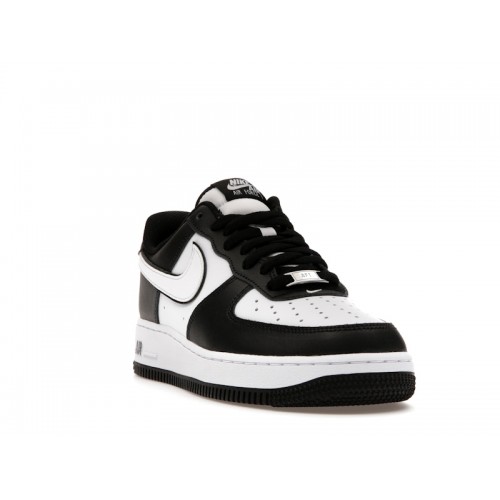 Кроссы Nike Air Force 1 Low 07 White Swoosh Panda - мужская сетка размеров