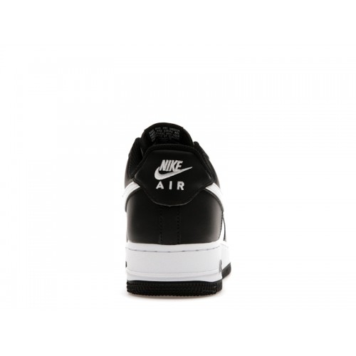 Кроссы Nike Air Force 1 Low 07 White Swoosh Panda - мужская сетка размеров