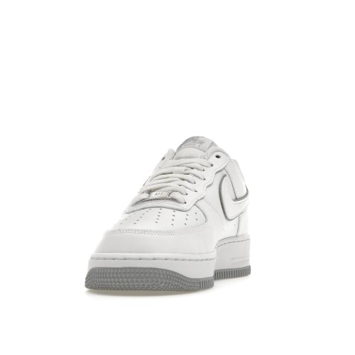 Кроссы Nike Air Force 1 07 Low White Wolf Grey Sole - мужская сетка размеров