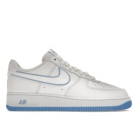 Кроссовки Nike Air Force 1 07 Low White University Blue Sole