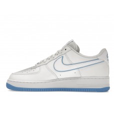 Кроссовки Nike Air Force 1 07 Low White University Blue Sole