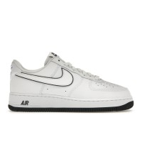 Кроссовки Nike Air Force 1 07 Low White Black Outline Swoosh