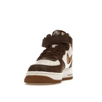 Кроссовки Nike Air Force 1 Mid 07 Brown Plaid