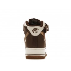 Кроссовки Nike Air Force 1 Mid 07 Brown Plaid