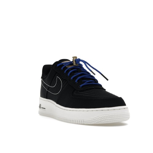 Кроссы Nike Air Force 1 Low 07 LV8 Black Sail - мужская сетка размеров