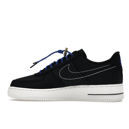 Кроссы Nike Air Force 1 Low 07 LV8 Black Sail - мужская сетка размеров