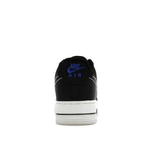 Кроссы Nike Air Force 1 Low 07 LV8 Black Sail - мужская сетка размеров