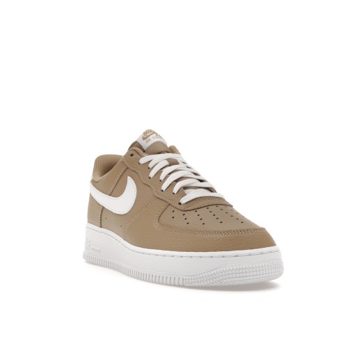 Кроссы Nike Air Force 1 Low 07 Khaki White - мужская сетка размеров