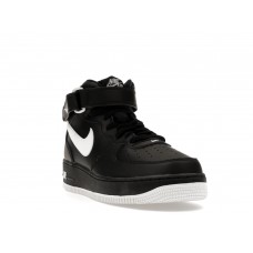 Кроссовки Nike Air Force 1 Mid 07 Black White Sole