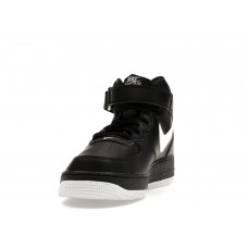 Кроссовки Nike Air Force 1 Mid 07 Black White Sole