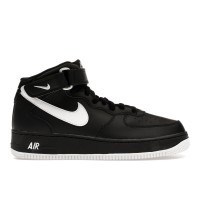 Кроссовки Nike Air Force 1 Mid 07 Black White Sole