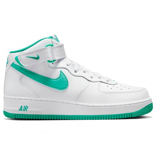 Кроссы Nike Air Force 1 Mid 07 Clear Jade - мужская сетка размеров