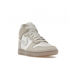 Кроссовки Nike Dunk High Retro PRM Cracked Leather Swoosh