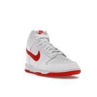 Кроссовки Nike Dunk High White Picante Red