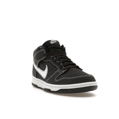 Кроссы Nike Dunk Mid Off Noir White - мужская сетка размеров