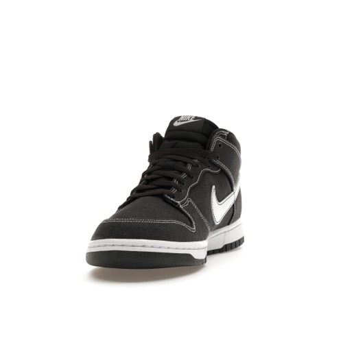 Кроссы Nike Dunk Mid Off Noir White - мужская сетка размеров