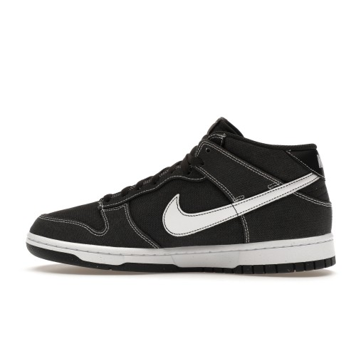 Кроссы Nike Dunk Mid Off Noir White - мужская сетка размеров