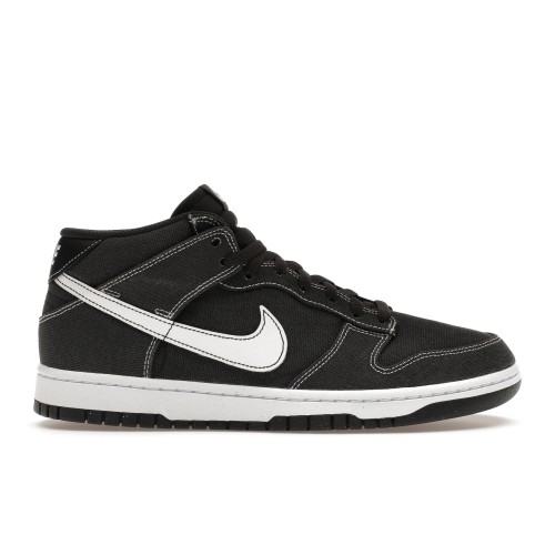 Кроссы Nike Dunk Mid Off Noir White - мужская сетка размеров