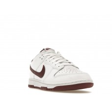 Кроссовки Nike Dunk Low Retro White Night Maroon