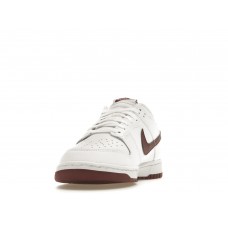 Кроссовки Nike Dunk Low Retro White Night Maroon